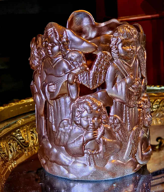 Angel Cherub Vase Candle Holder image indicator(6)