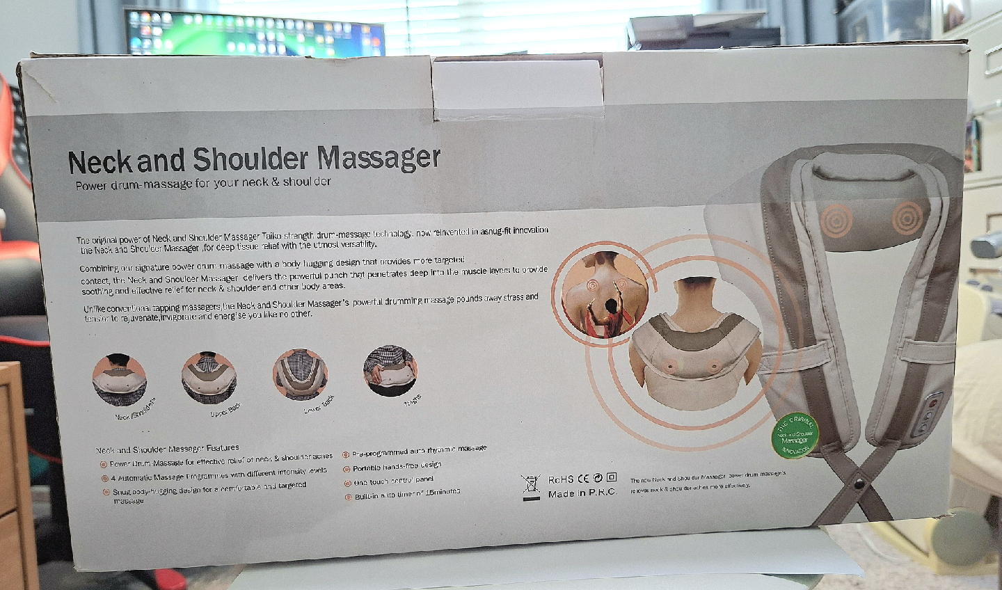 Neck and Shoulder Massager - Like New! - photo 2