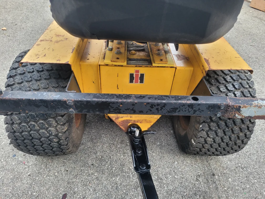 NTERNATIONAL HARVESTER CADET Mower with CUSTOM Trailer image indicator(5)