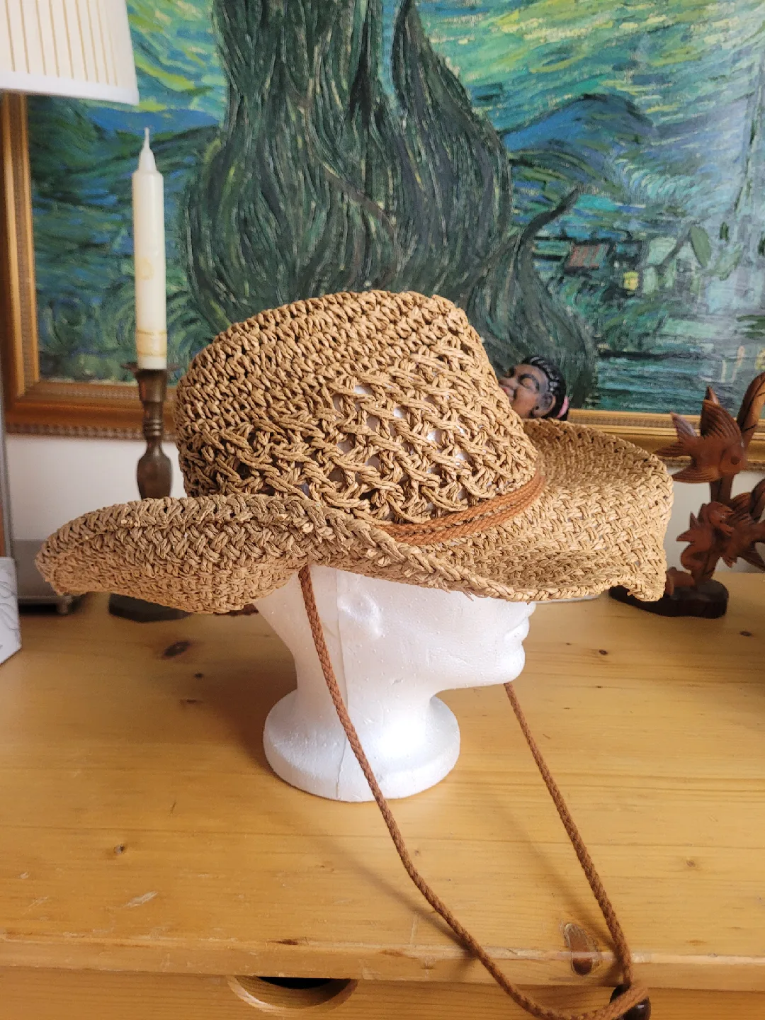 SRP 100% Natural Straw Hat🧡 Bingo thumbnail