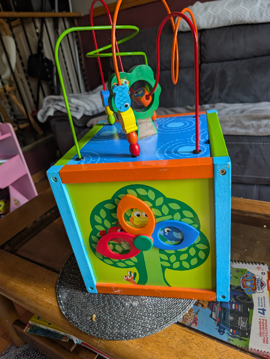 Wooden Activity Cube - photo 3