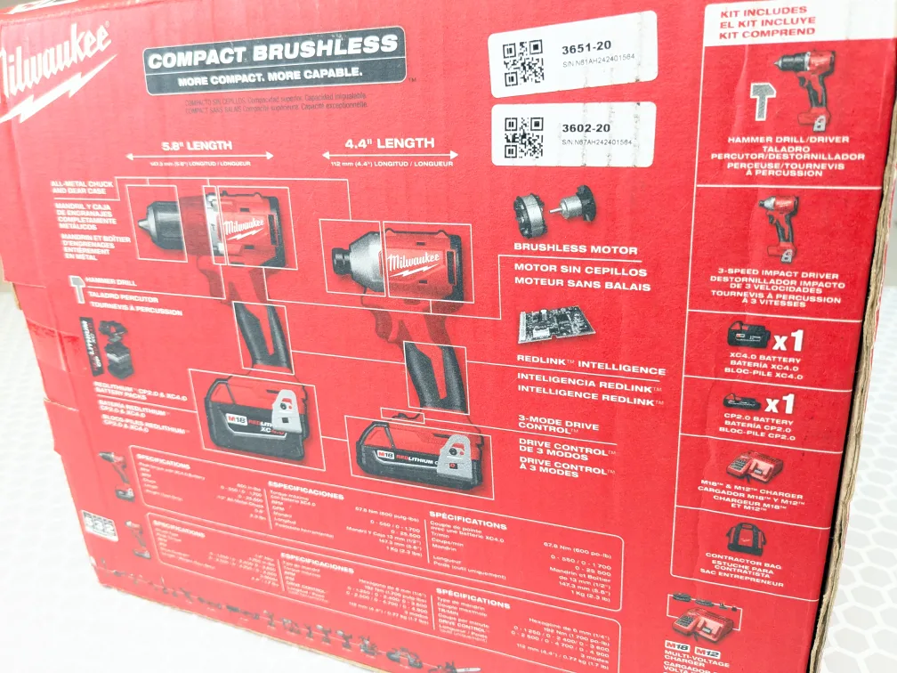 M18 Milwaukee ULTRA-COMPACT Series Combo Kit image indicator(3)