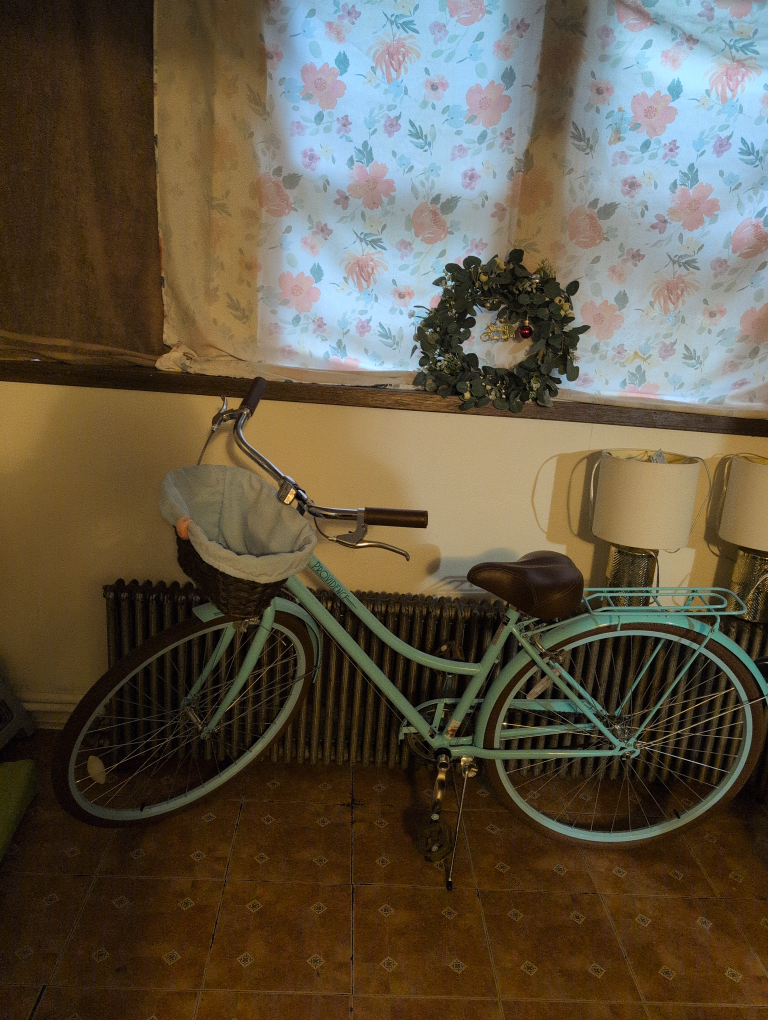 KENT 700C Providence Cruiser Bike Adult, Light blue and brown - photo 5