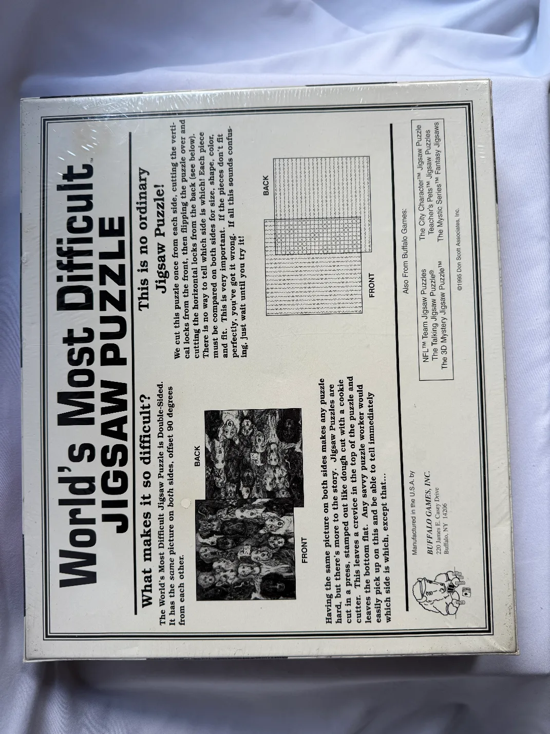 World's Most Difficult Jigsaw Puzzle - Cows, Double Sided image indicator(2)