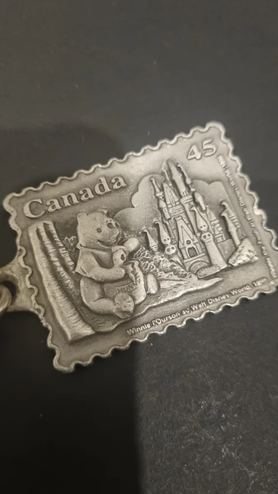 Edith Wharton Book & Winnie the Pooh Canada Keychains image indicator(2)