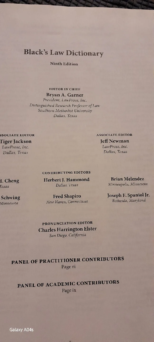 🥕Black's Law Dictionary Ninth Edition image indicator(3)