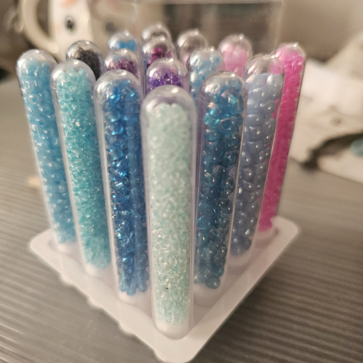 Seed Beads in Tubes - Craft Supplies