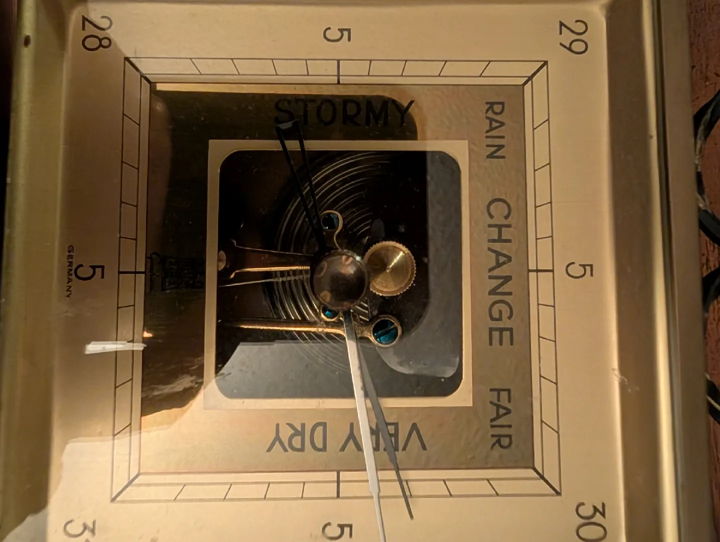 vintage set of  3 made in Germany barometers image indicator(9)