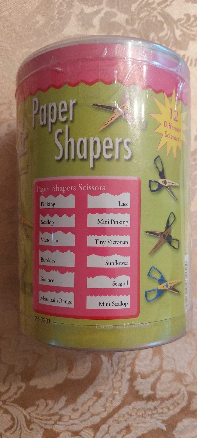 Fancy Paper Shapers Scissors Set