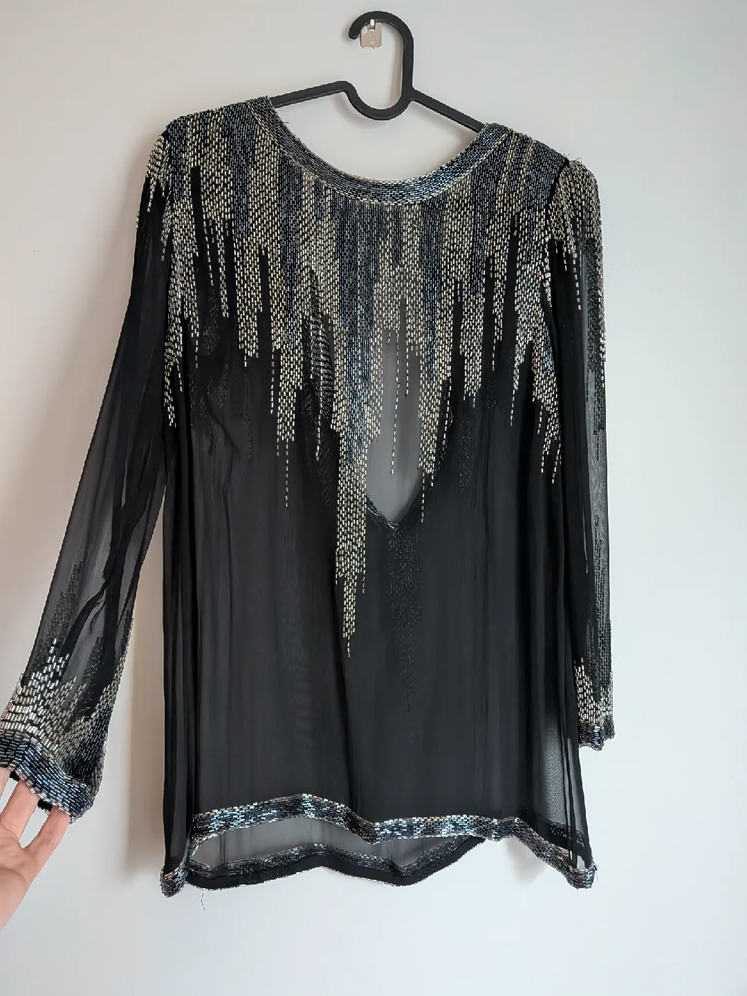 Vintage Beaded Top