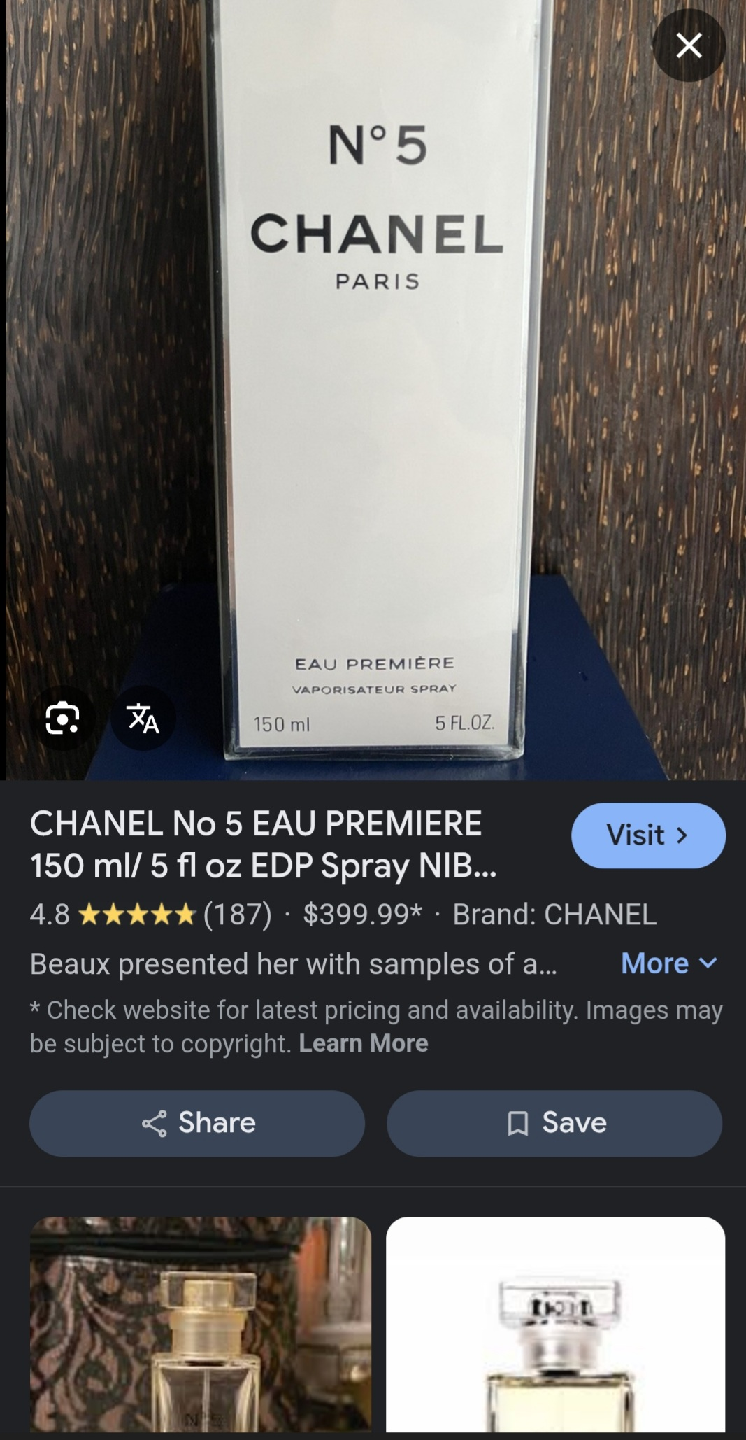 * Rare Gem* Chanel N°5 Eau Premiere Perfume - photo 5