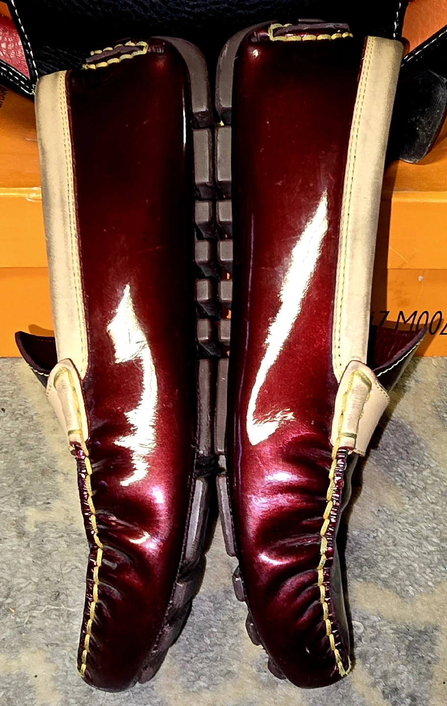 Louis Vuitton Burgundy Loafers - photo 2