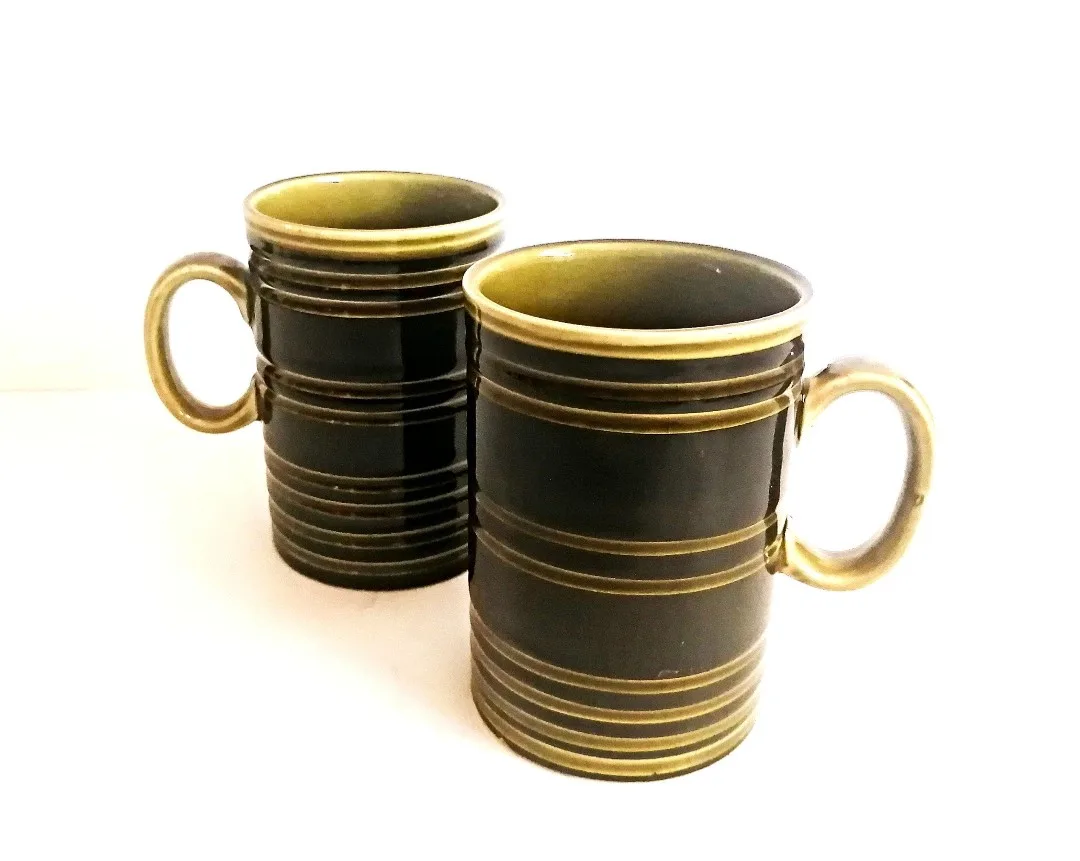 Royal Alma ~ Ironstone Staffordshire ~ Coffee Mugs image indicator(5)