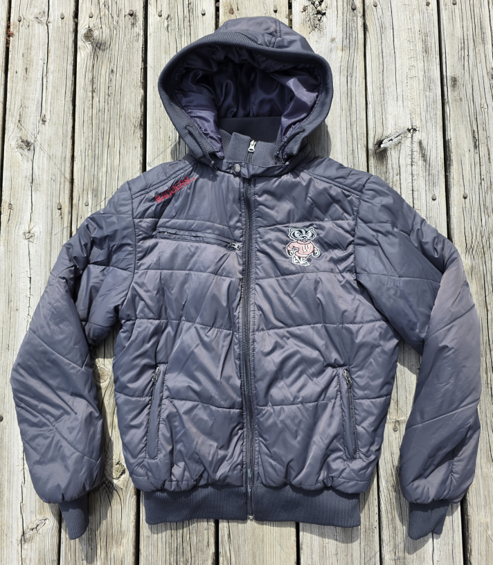 University of Wisconsin Puffer Jacket - Large