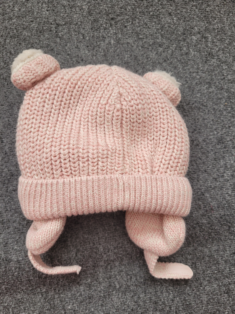 Gap Kids Pink Bear Hat 0-3 Months - photo 2
