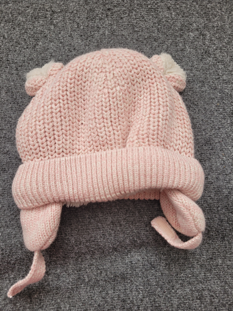 Gap Kids Pink Bear Hat 0-3 Months - photo 3