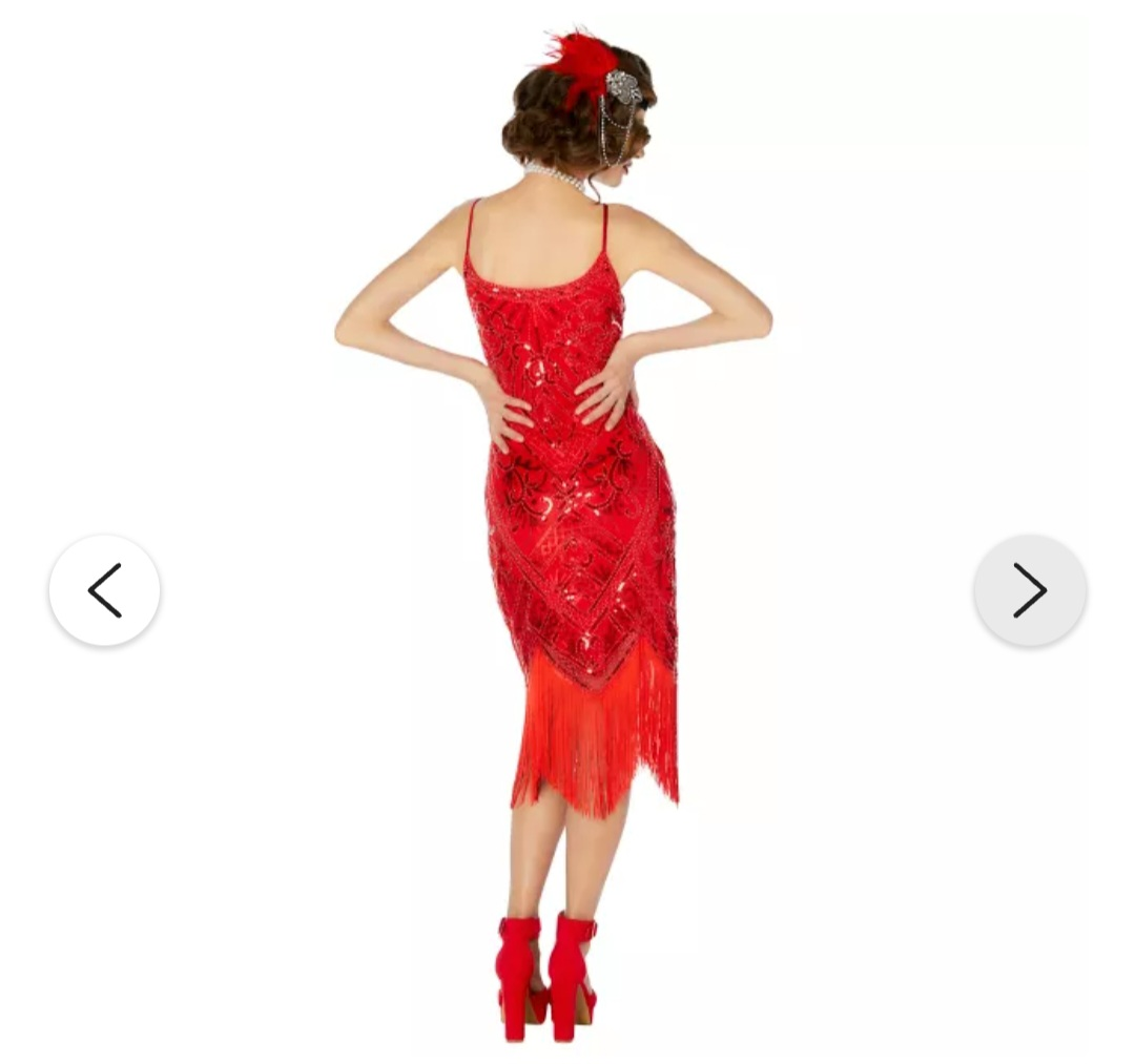 New Spirit Speakeasy Sweetie Costume - Size Medium - photo 2