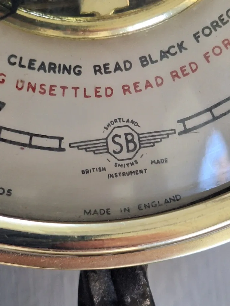 Shortland British Smiths Instrument Barometer image indicator(4)