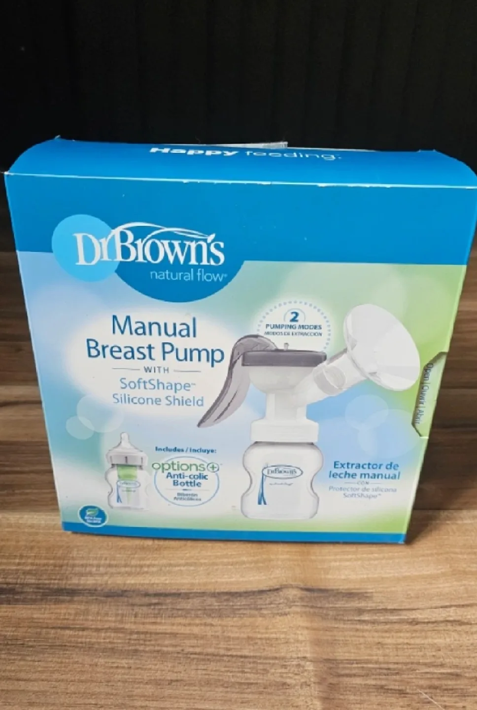 Dr. Brown's Manual Breast Pump with SoftShape Silicone Shield
