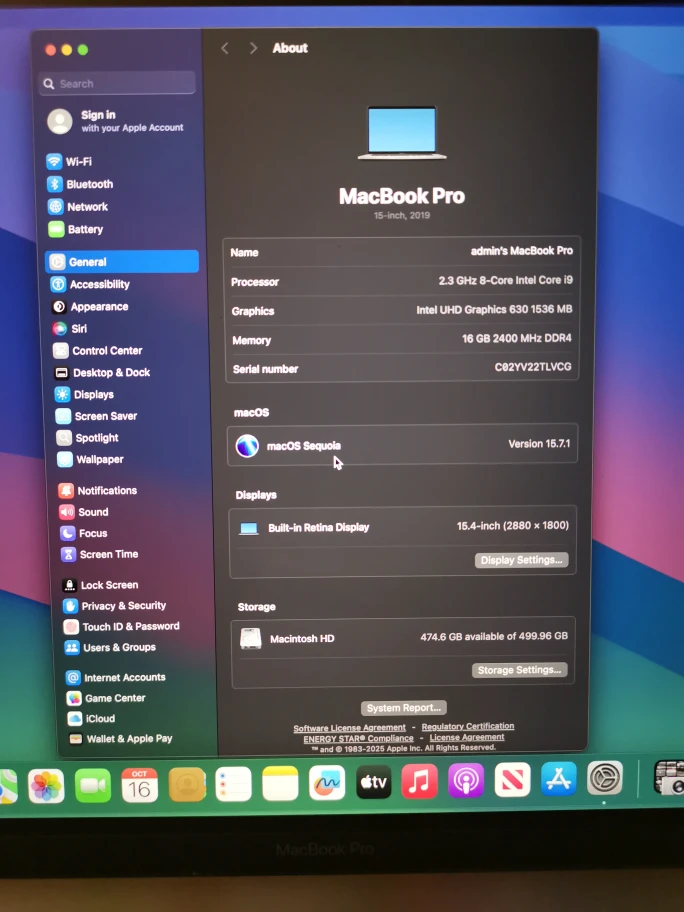 Apple MacBook Pro 15-inch 2019 - photo 2