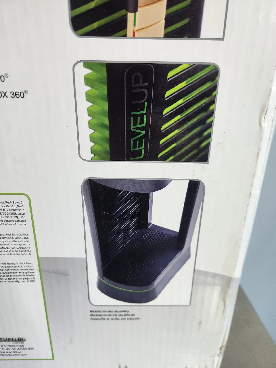 Level Up Xbox 360 Zig-Zag Storage Tower image indicator(6)