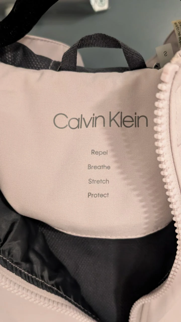 Calvin Klein Raincoat- Small - photo 4