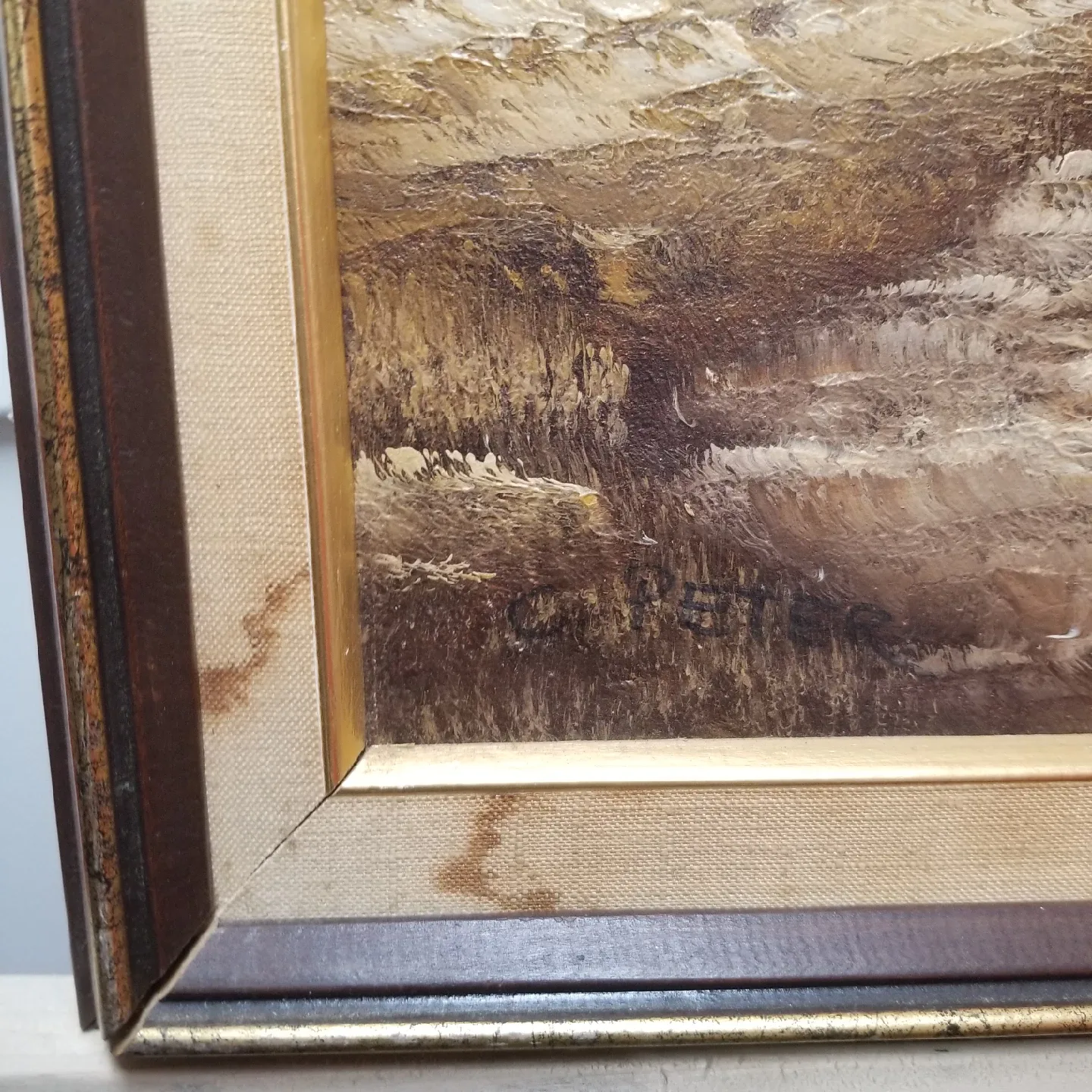 Framed Landscape Painting's by C. Peter image indicator(3)