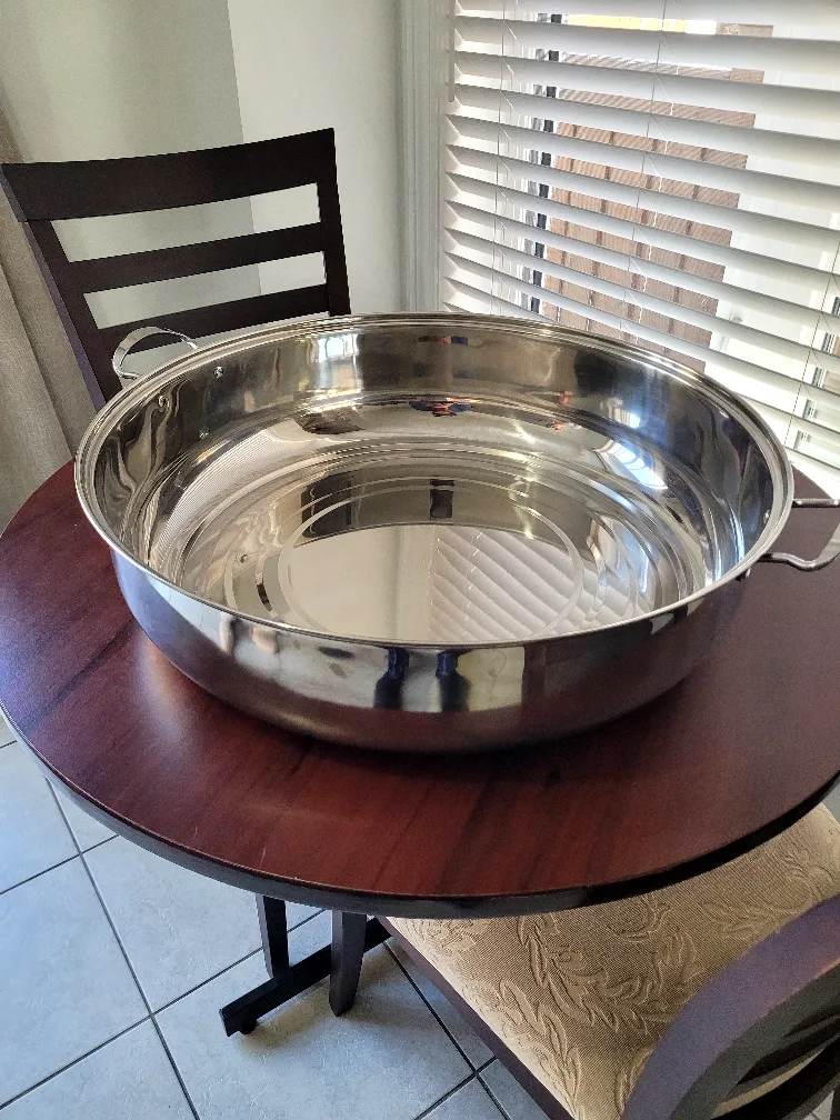 Stainless Steel Roasting Pan image indicator(2)