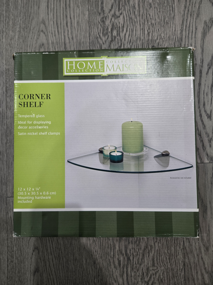Home Collection Maison Corner Shelf - New in Box!