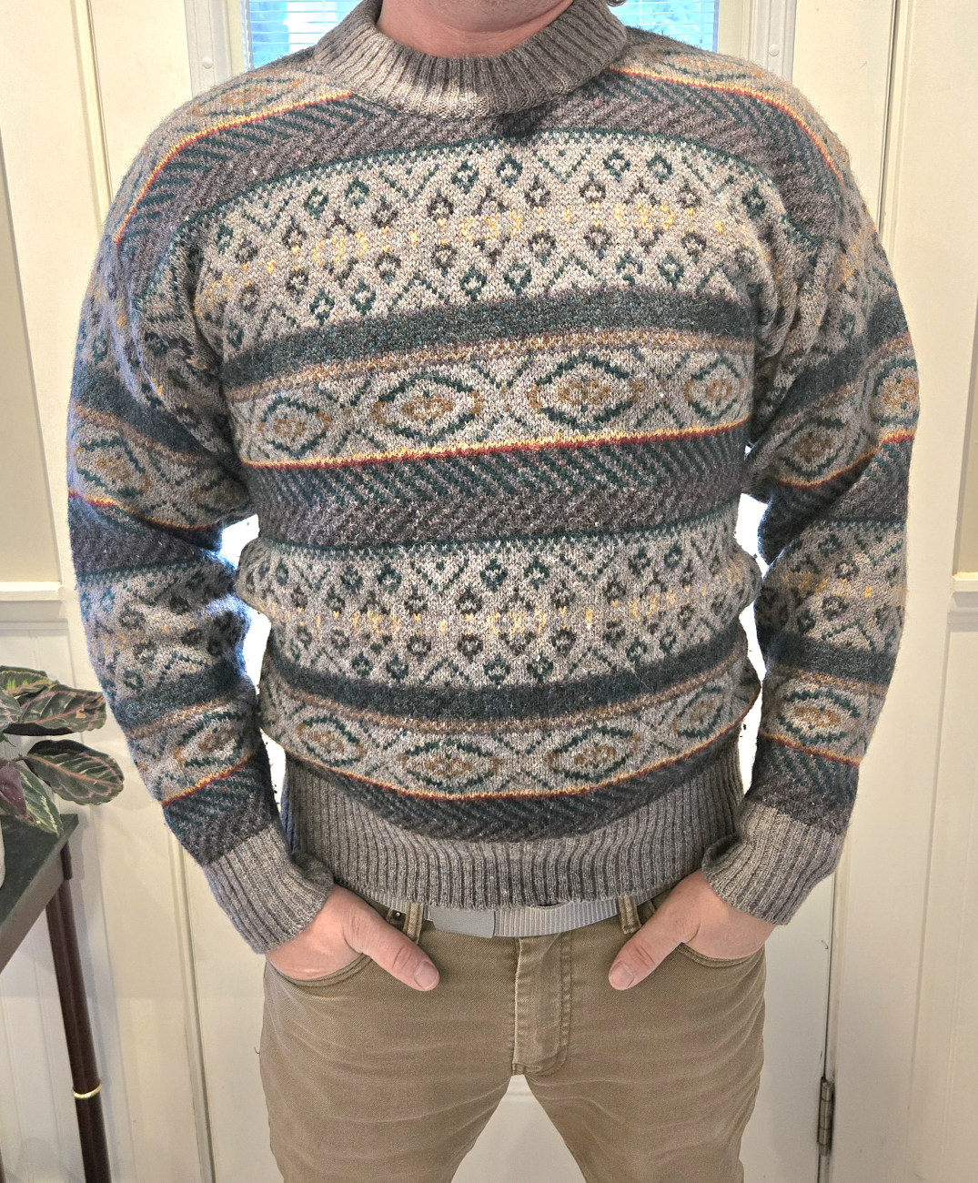 Vintage Blencraig Scotland Wool Men’s Sweater