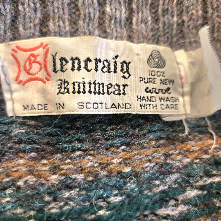 Vintage Blencraig Scotland Wool Men’s Sweater - photo 3