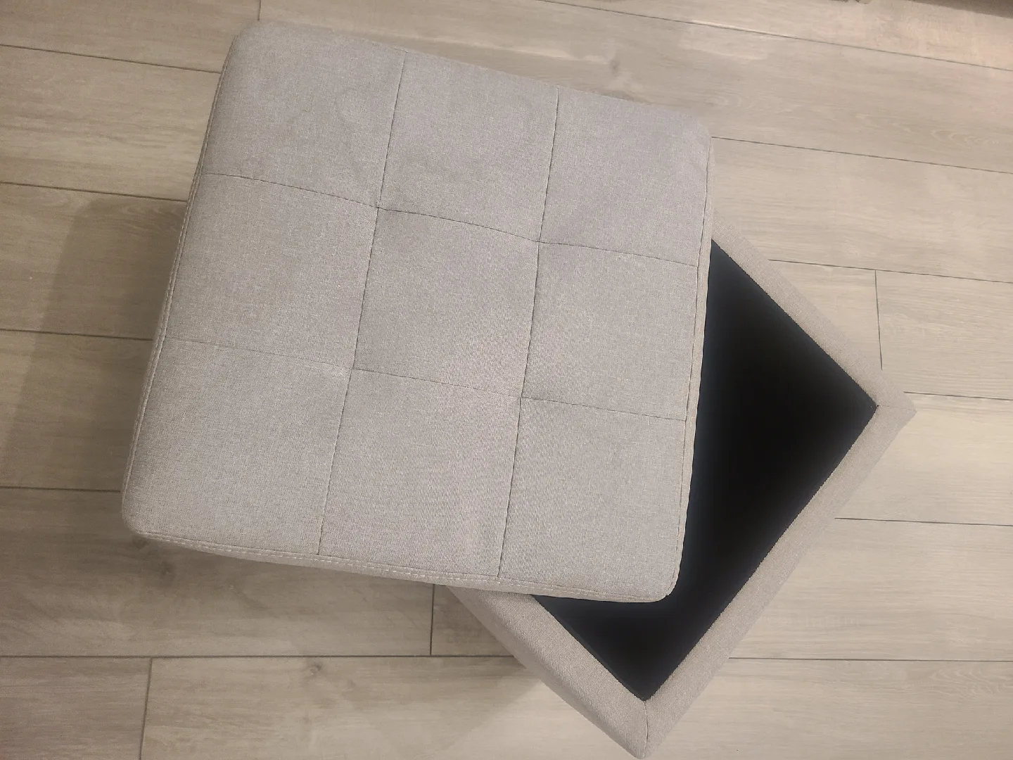 Grey Storage Ottoman image indicator(3)