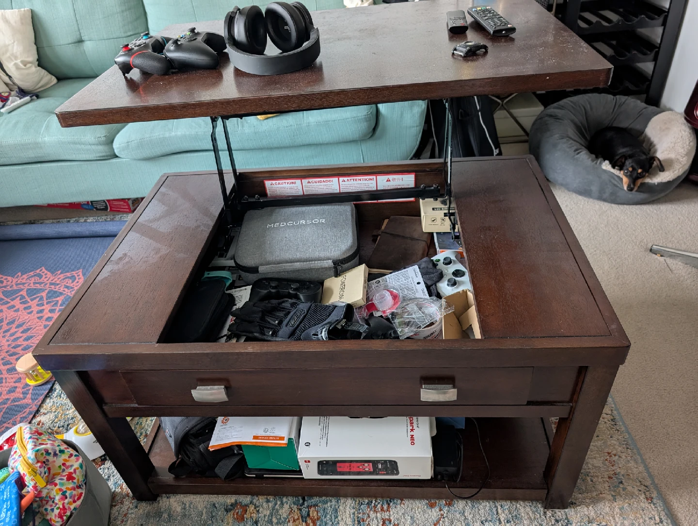 Lift Top Coffee Table
