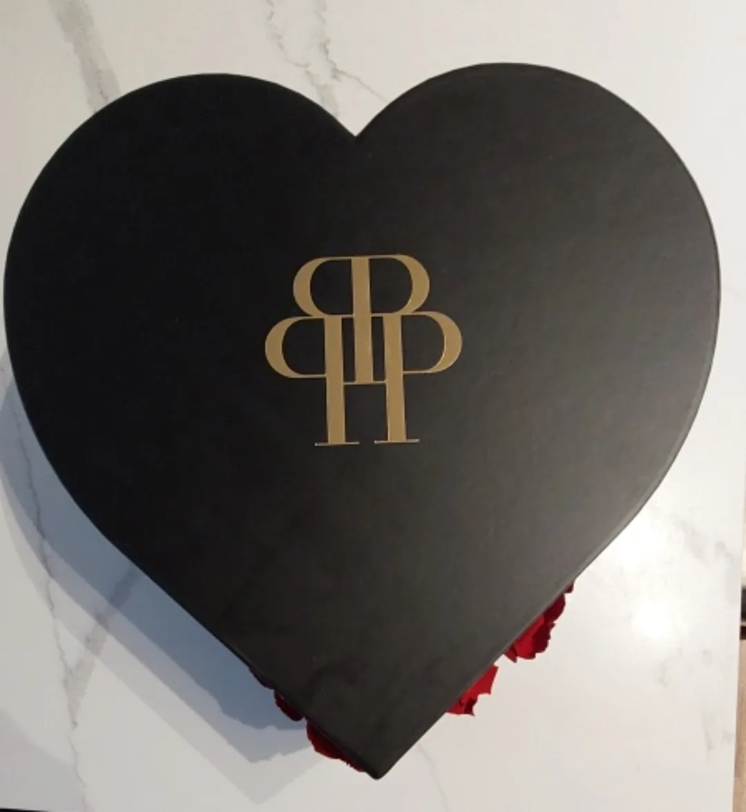 Prairies & Petals Heart-Shaped Rose Box image indicator(3)