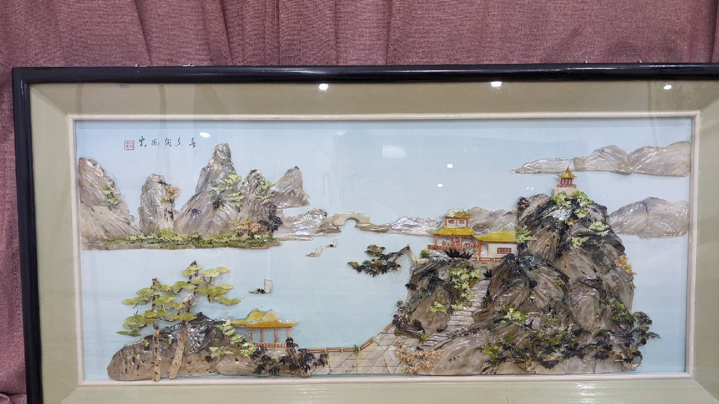 Traditional Chinese Shell art