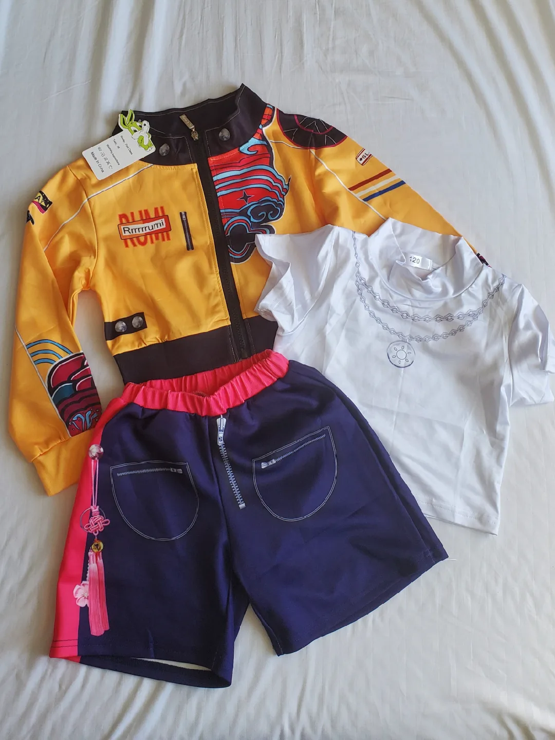 Rumi KPop Demon Hunters Cosplay Kids Set 5-6Y image indicator(2)