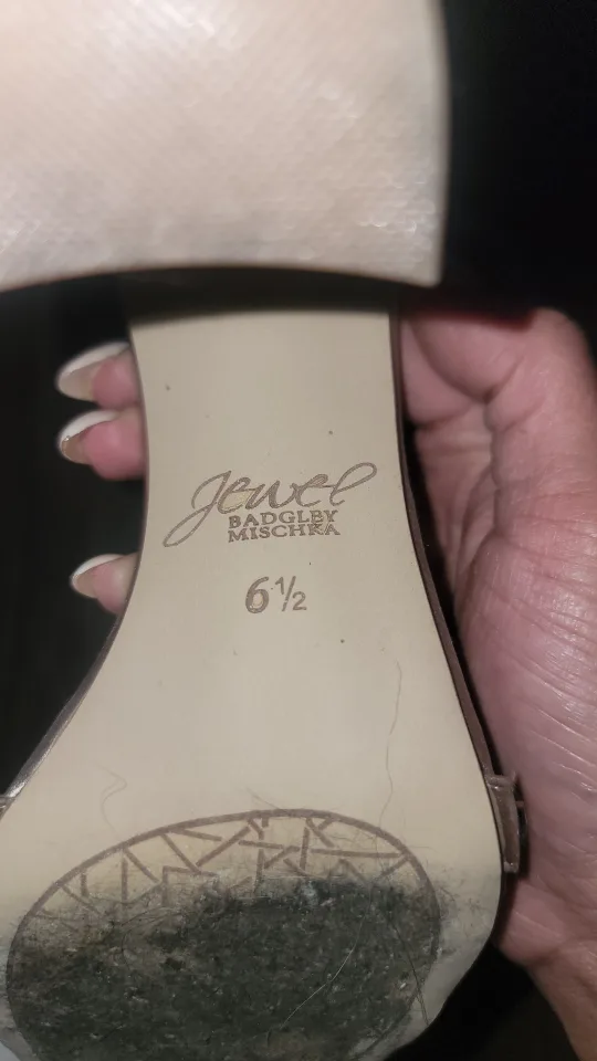 Jewel Badgley Mischka Heels - Size 6.5 image indicator(3)