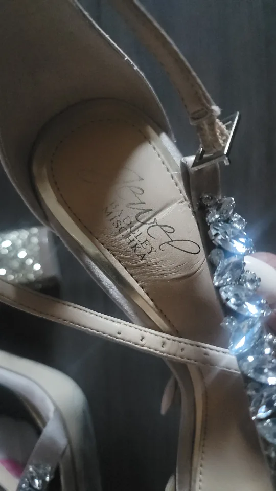 Jewel Badgley Mischka Heels - Size 6.5 image indicator(4)