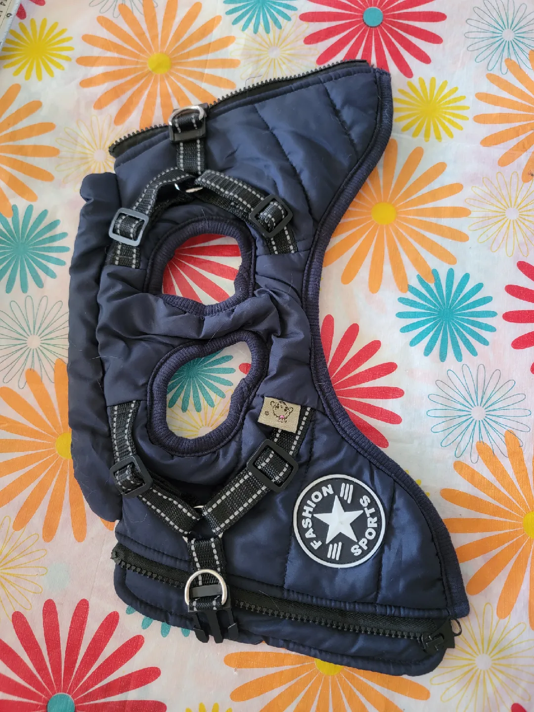 🧡 Fashion Sports Pet Harness Vest image indicator(4)