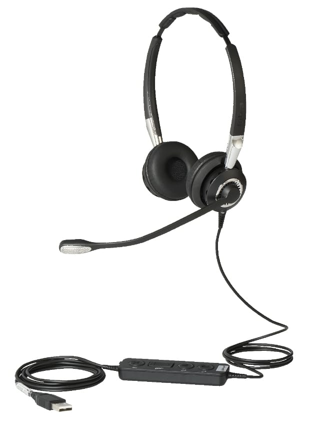 Jabra BIZ 2400 II On-Ear Noise Cancelling Headset with Mic - photo 2