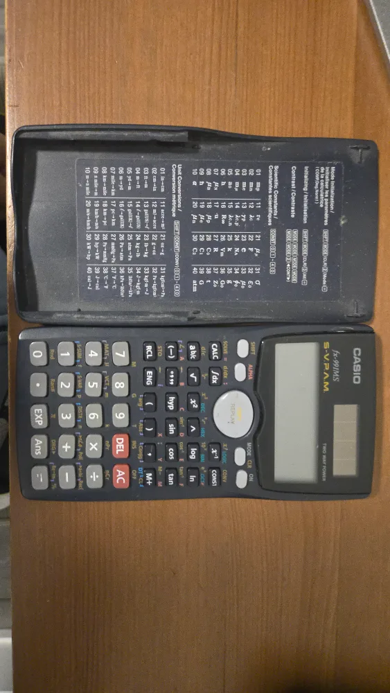 Casio fx-991MS S-V.P.A.M Calculator image indicator(2)