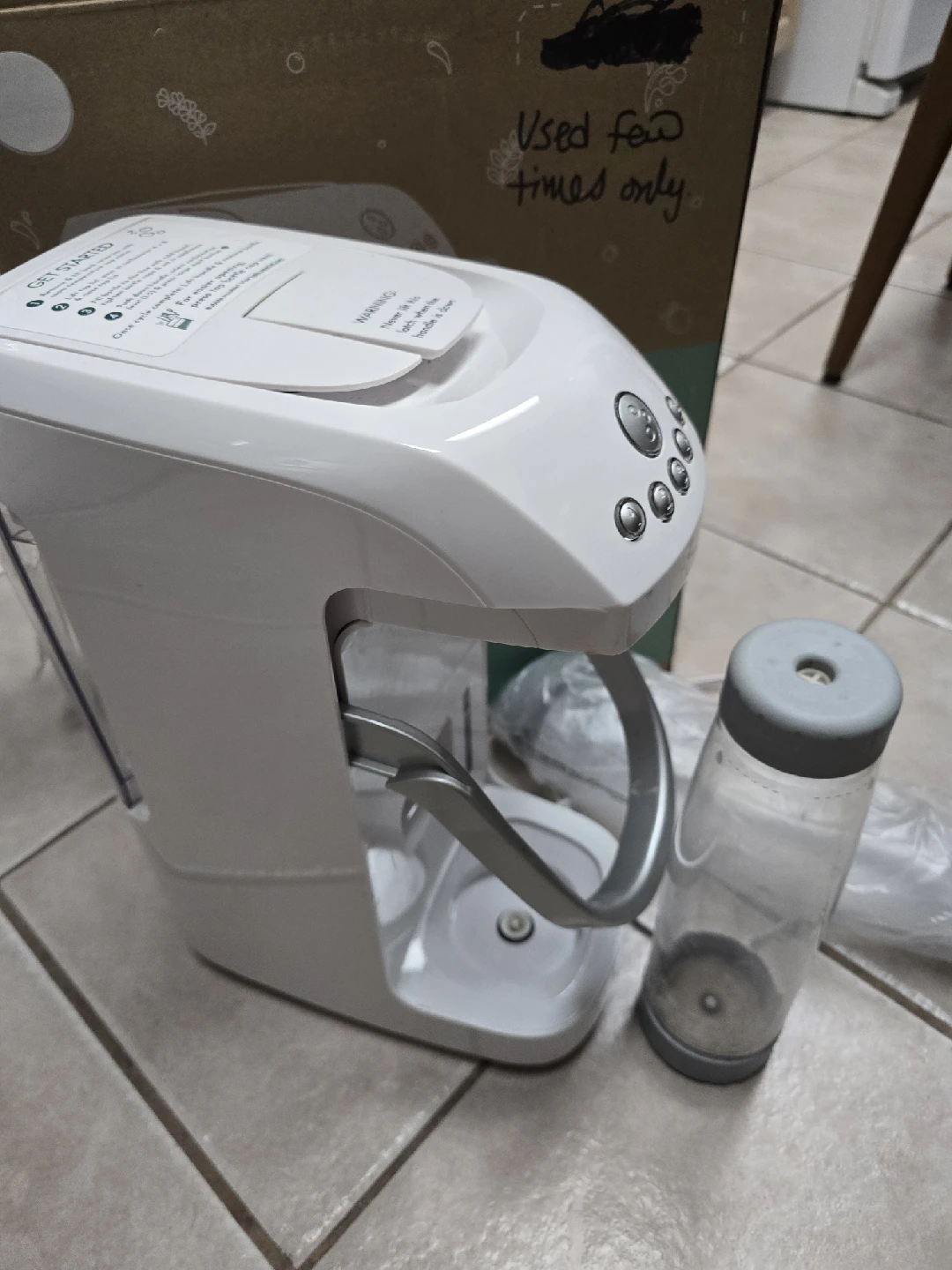 Sparkel Beverage System - Soda Machine used twice - photo 3