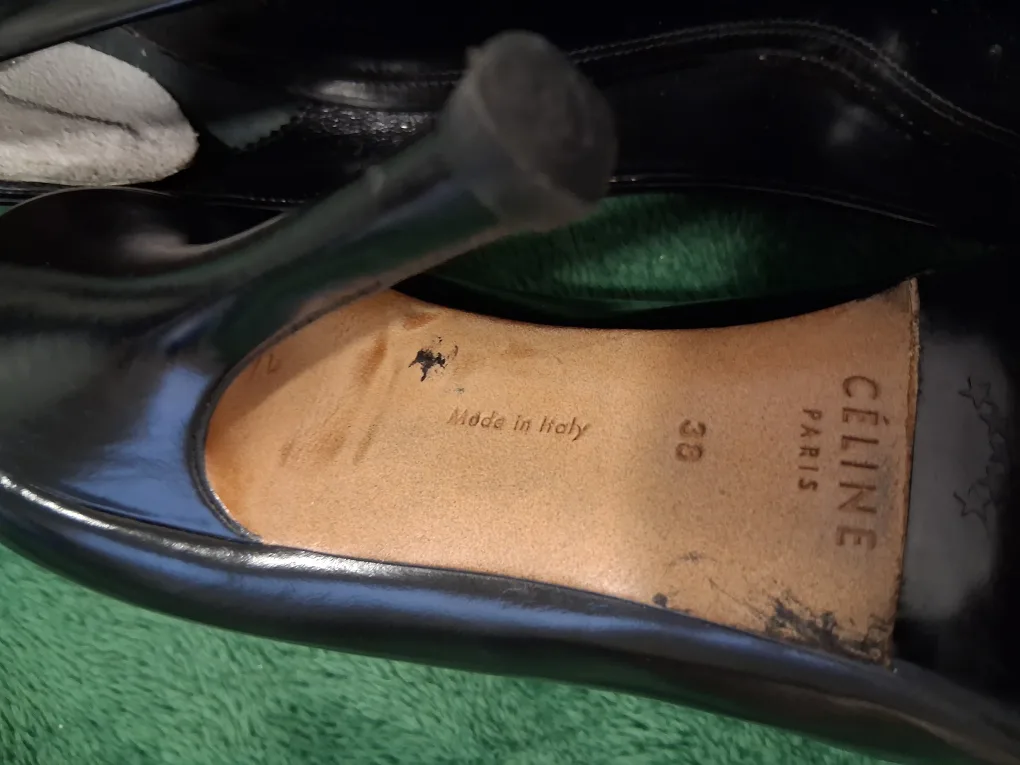 Celine Paris Black Heels - Size 36 image indicator(3)