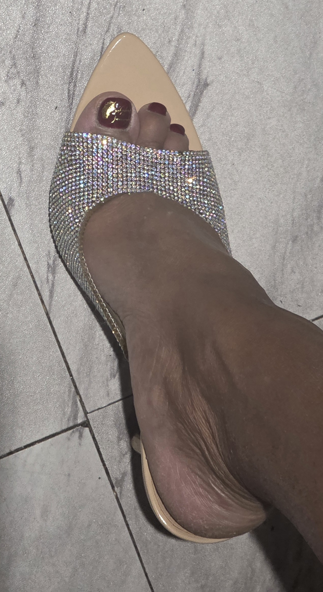 Rhinestone Heels - Size Unknown - photo 2