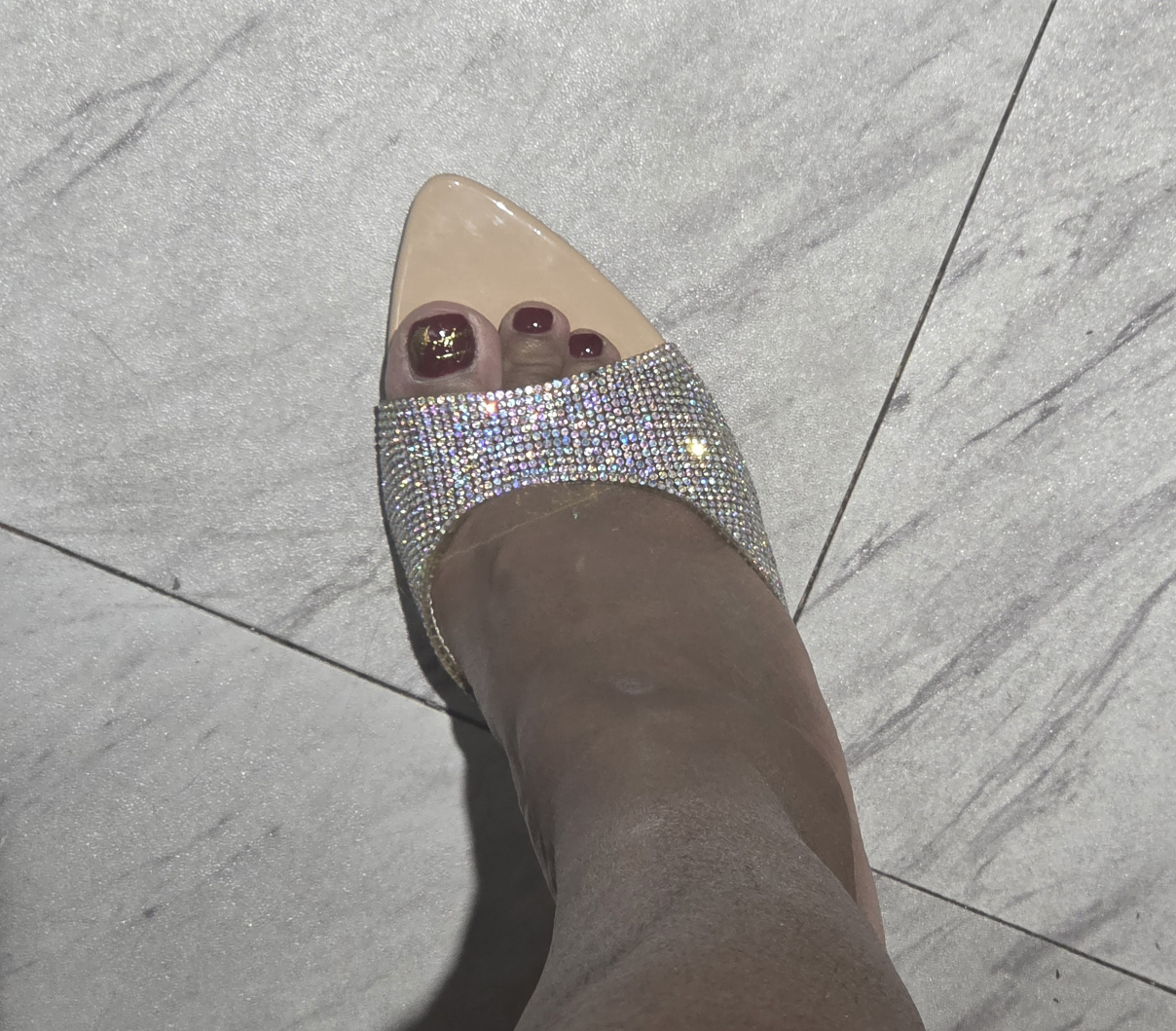 Rhinestone Heels - Size Unknown - photo 3