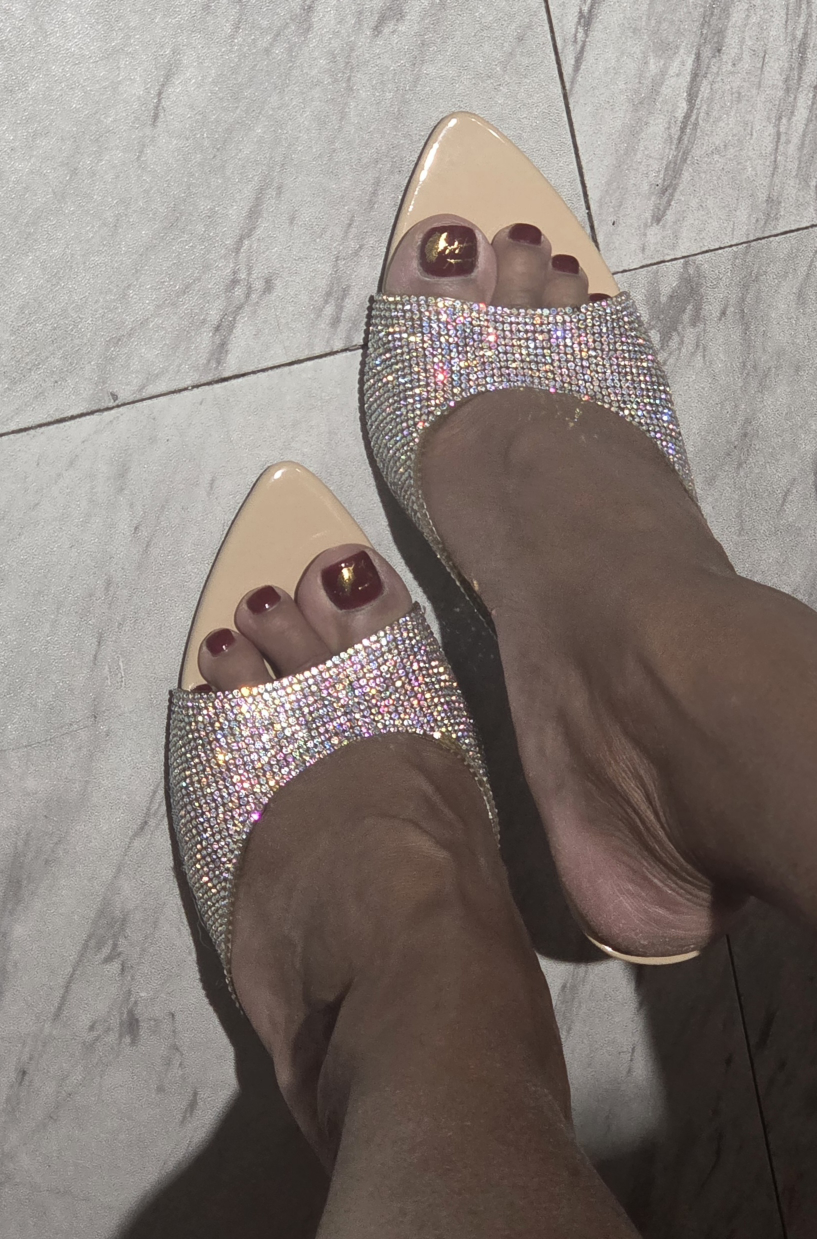 Rhinestone Heels - Size Unknown - photo 4