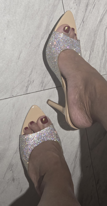 Rhinestone Heels - Size Unknown - photo 5