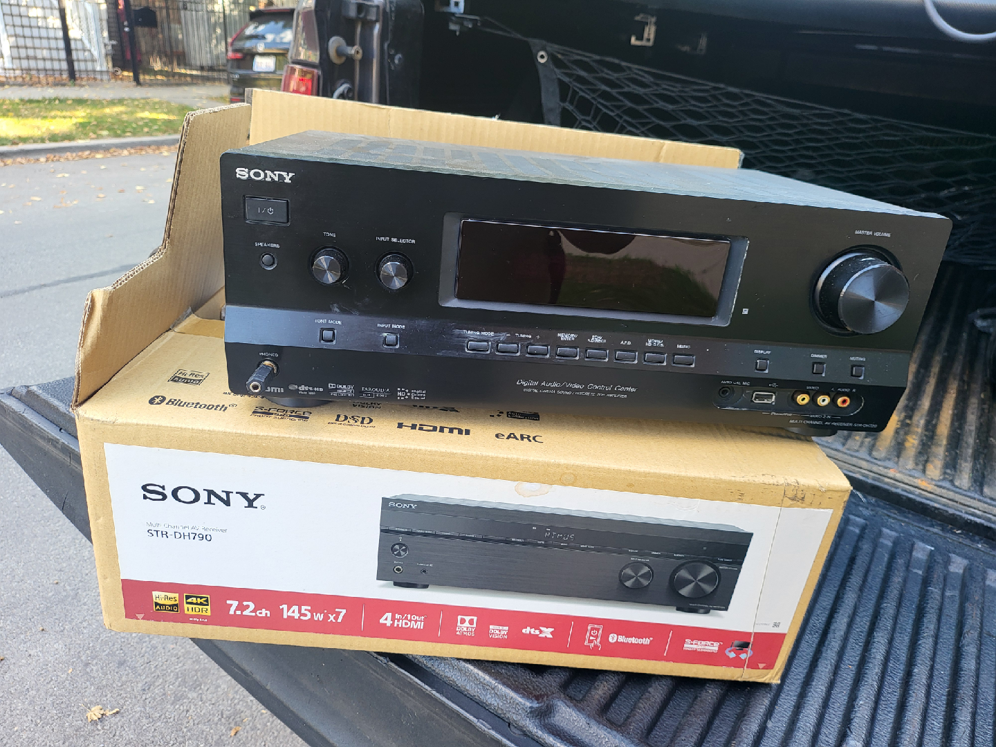 (1) Sony STR-DH790 7.2 Channel AV Receiver - Like New! - photo 2