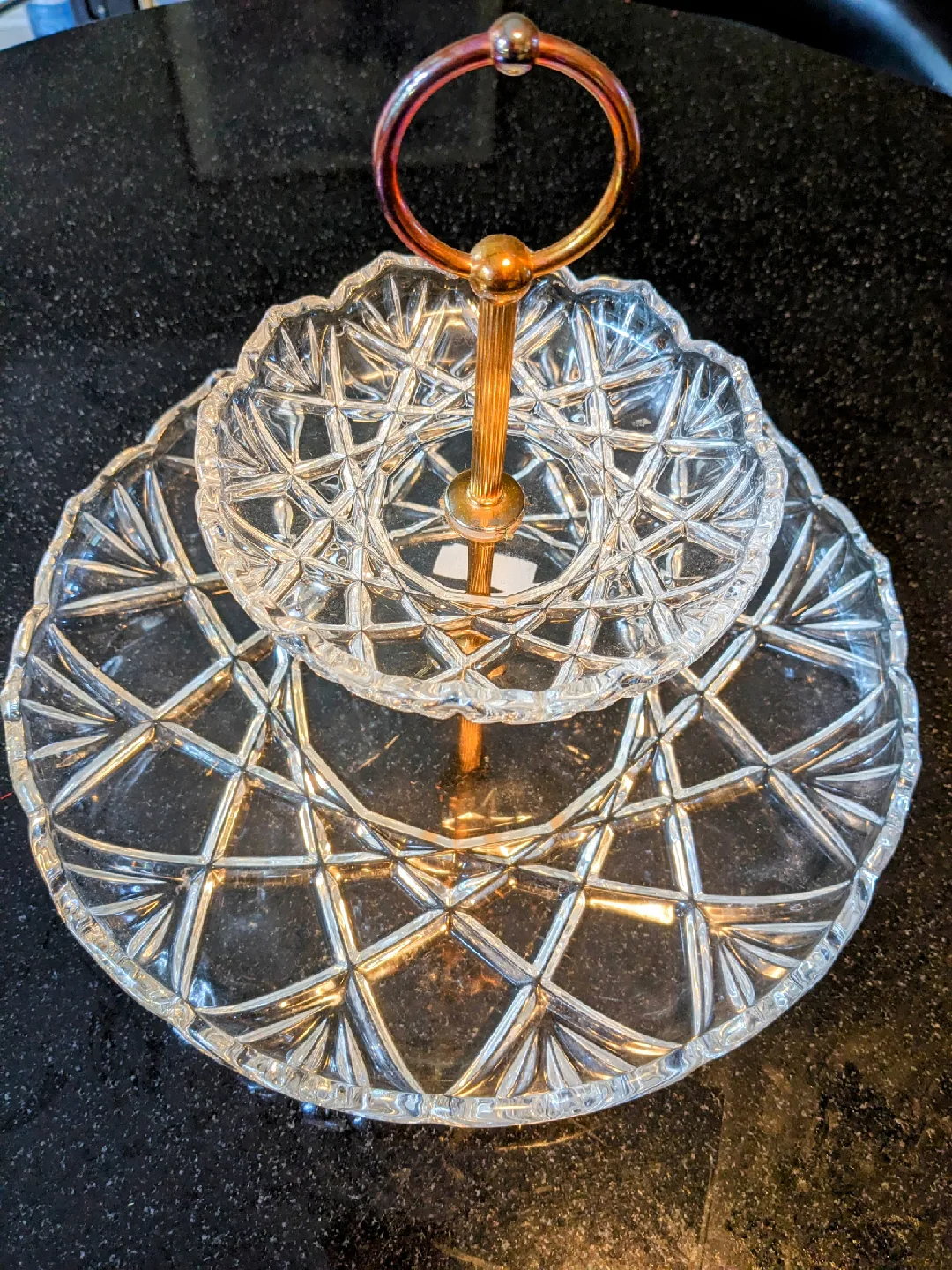 MIKASA CRISTAL VASE /DECORATIVE DISHES thumbnail