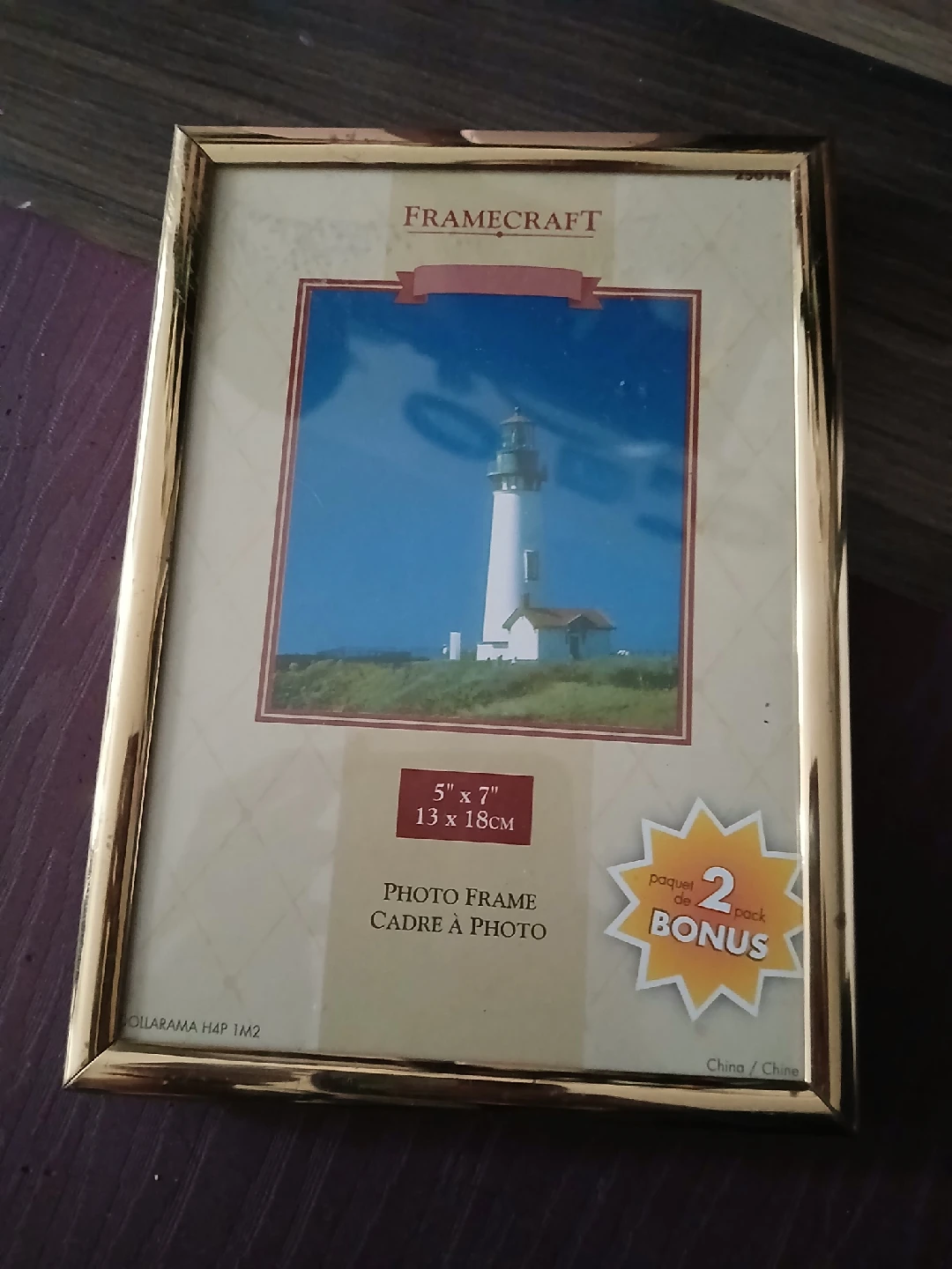 Framecraft 5" x 7" Photo Frame